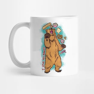 I Love You Bread Mug